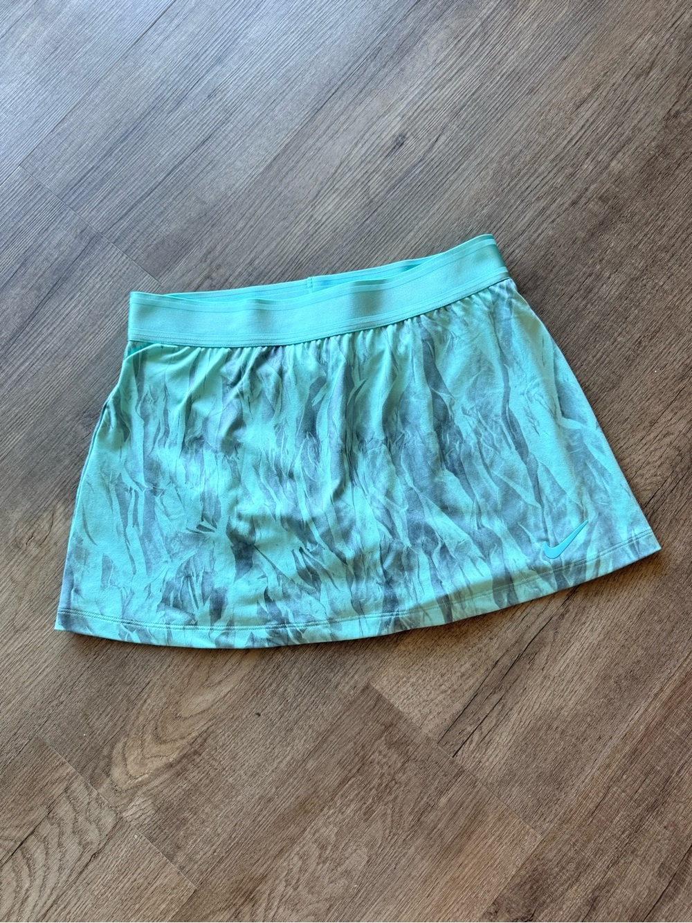 Nike Mint Tie-Dye Athletic Skort